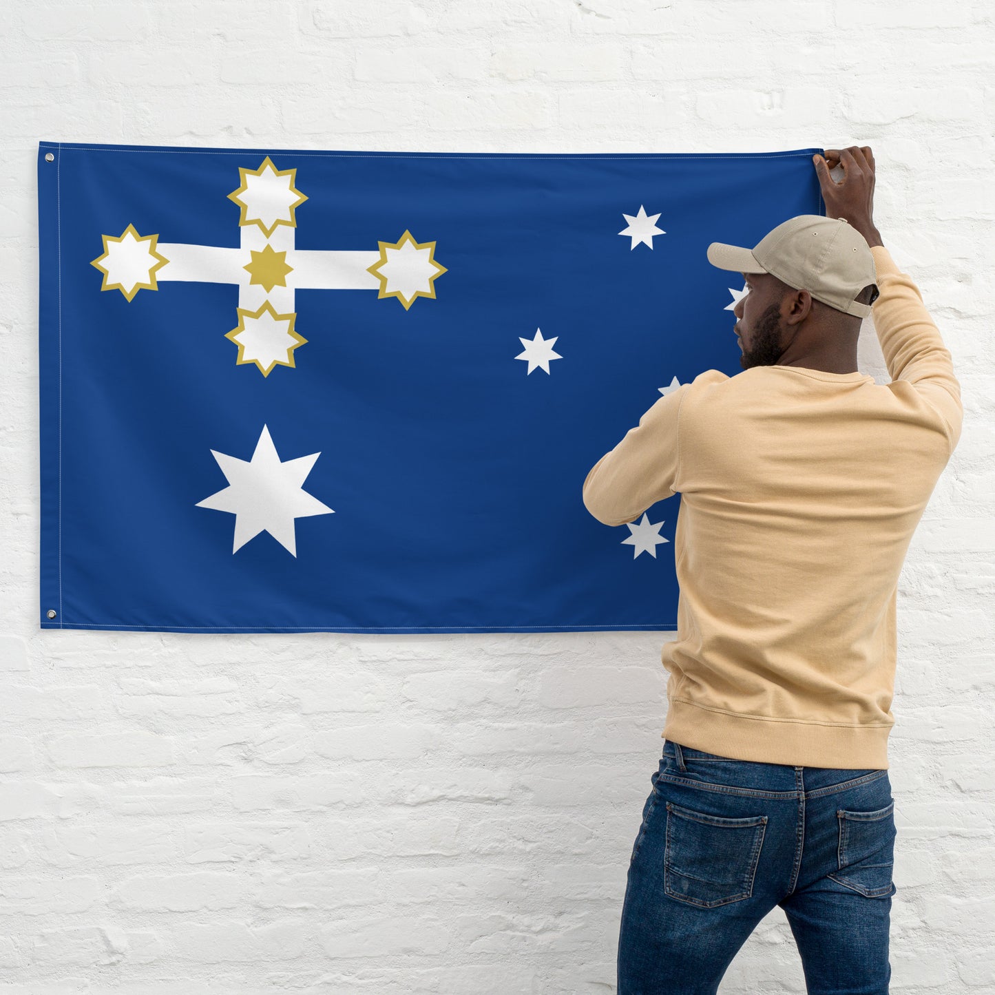 Peoples True Blue Flag