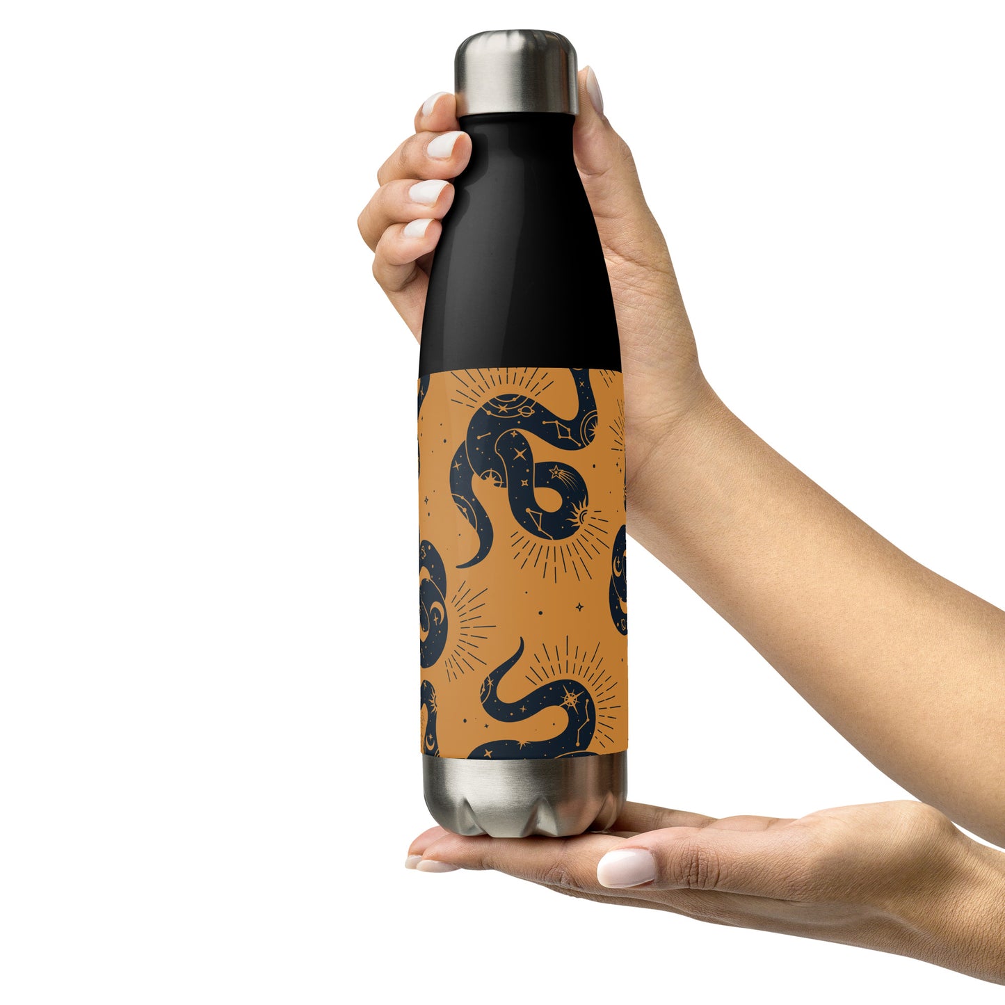 Cosmic Snake Stainless Steel Water Bottle