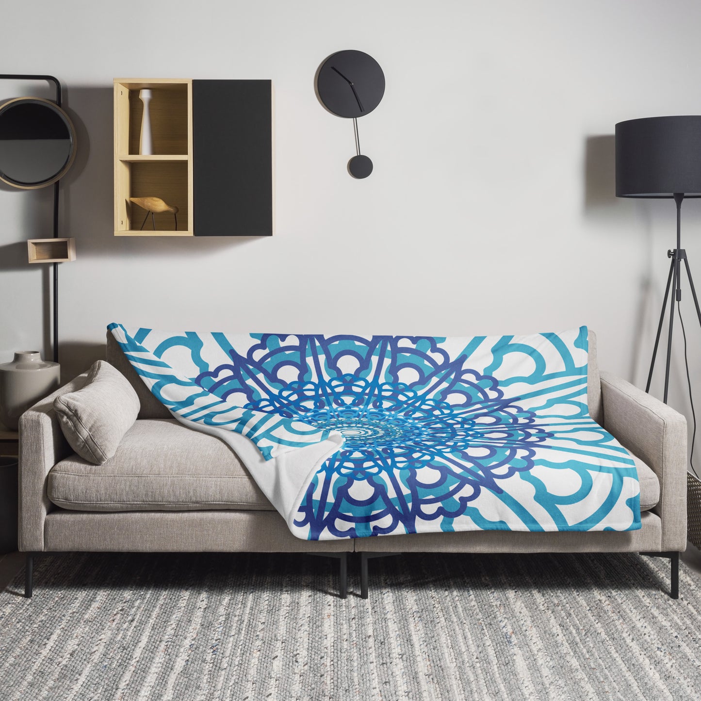 Vortex Throw Blanket