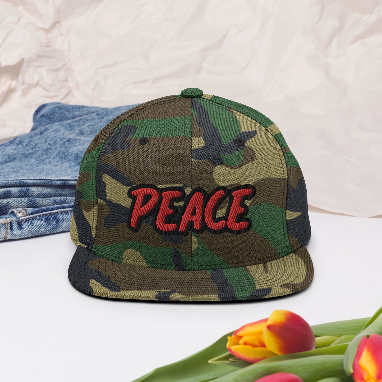 TWD PEACE Snapback Hat