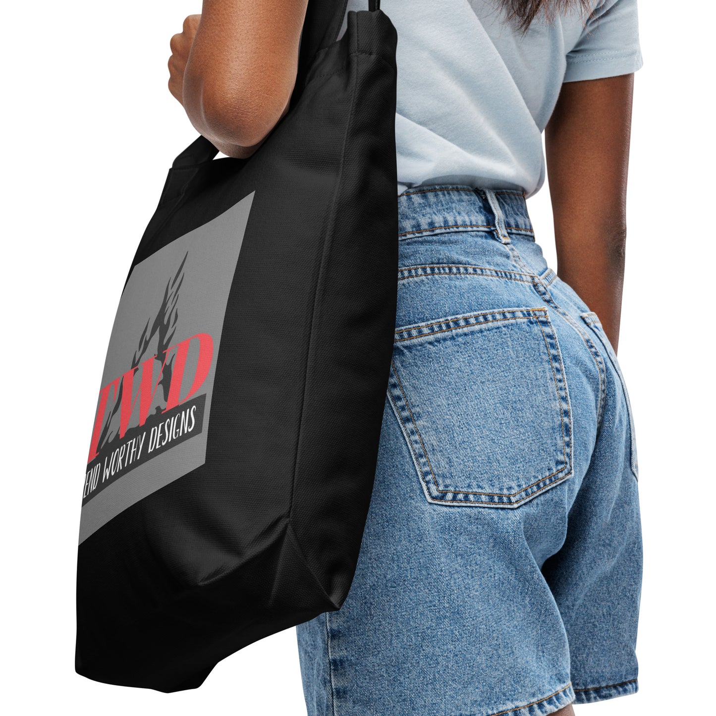 JUSTICE IS COMING Cotton tote bag