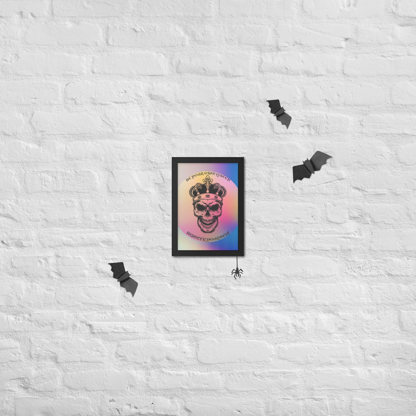 BYO QUEEN Framed matte paper poster