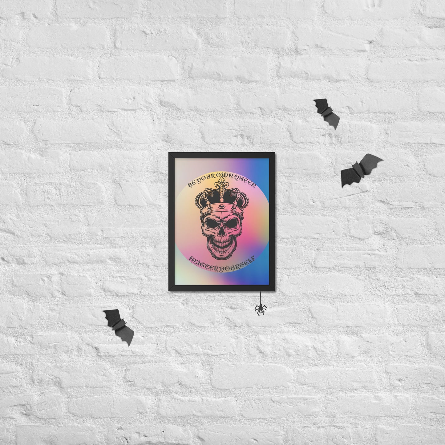 BYO QUEEN Framed matte paper poster