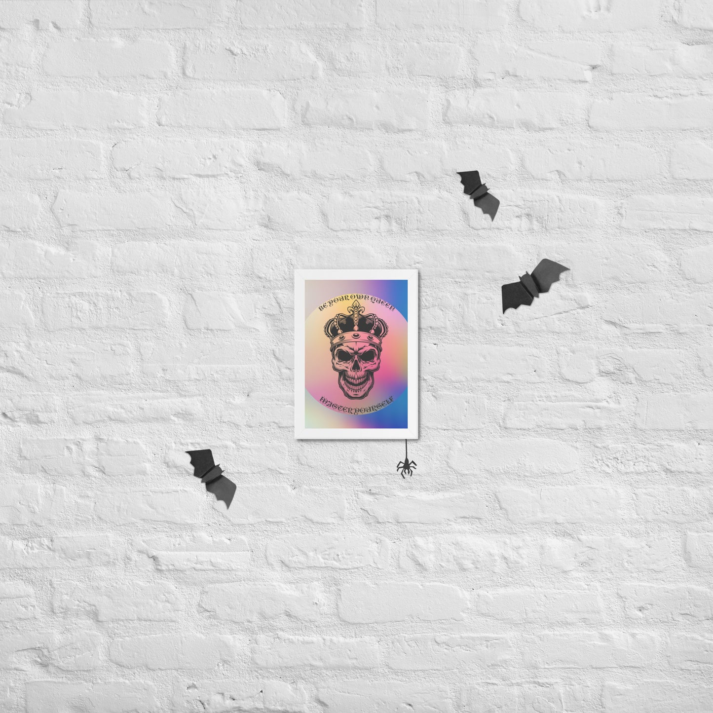 BYO QUEEN Framed matte paper poster