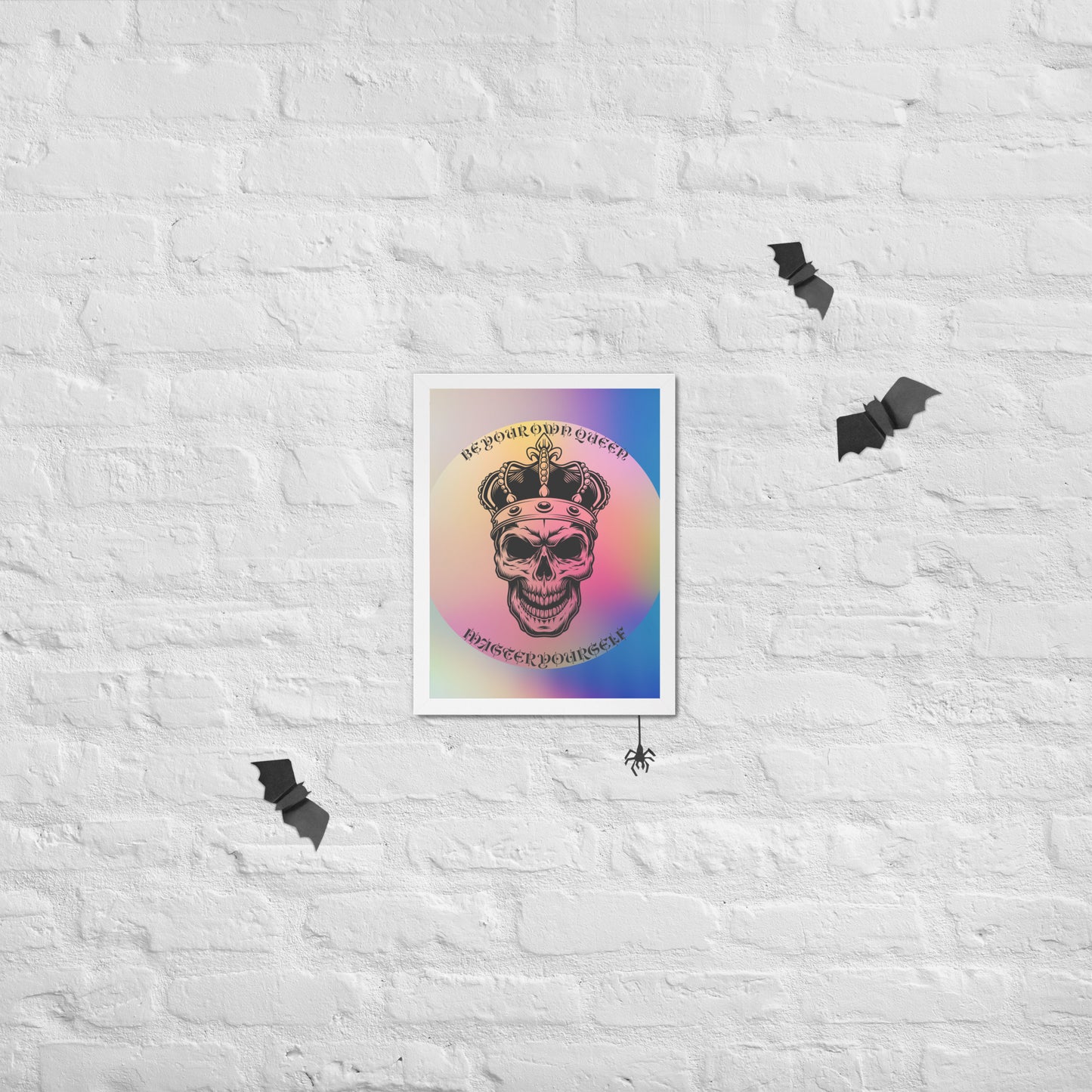 BYO QUEEN Framed matte paper poster