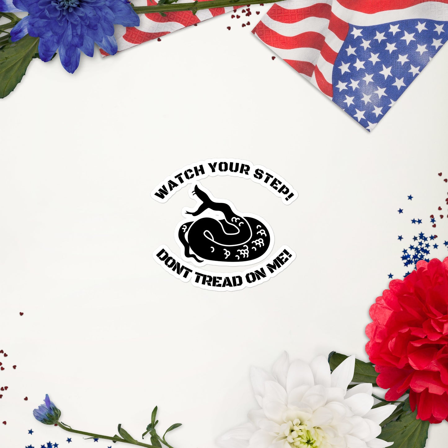DONT TREAD Bubble-free stickers