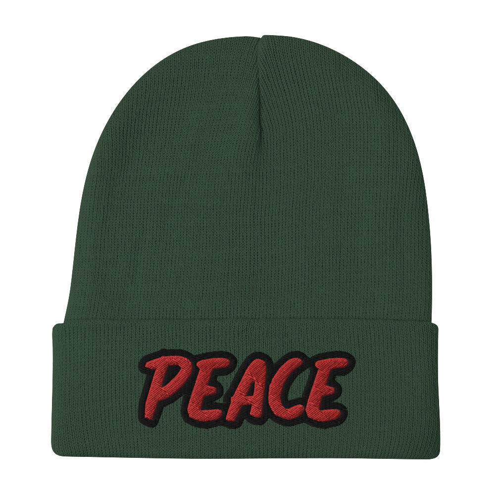 TWD PEACE Embroidered Beanie
