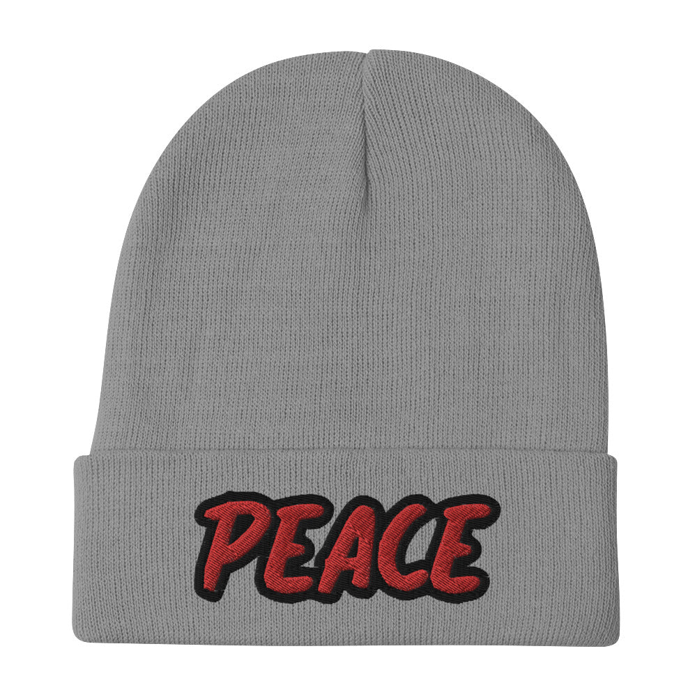 TWD PEACE Embroidered Beanie