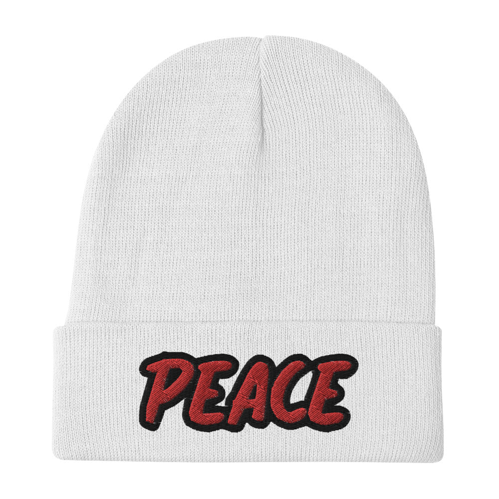 TWD PEACE Embroidered Beanie