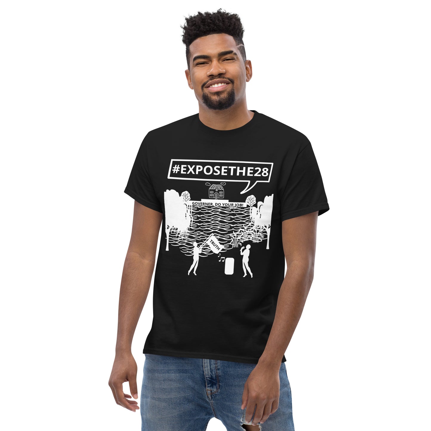 EXPOSETHE28 Men's classic tee
