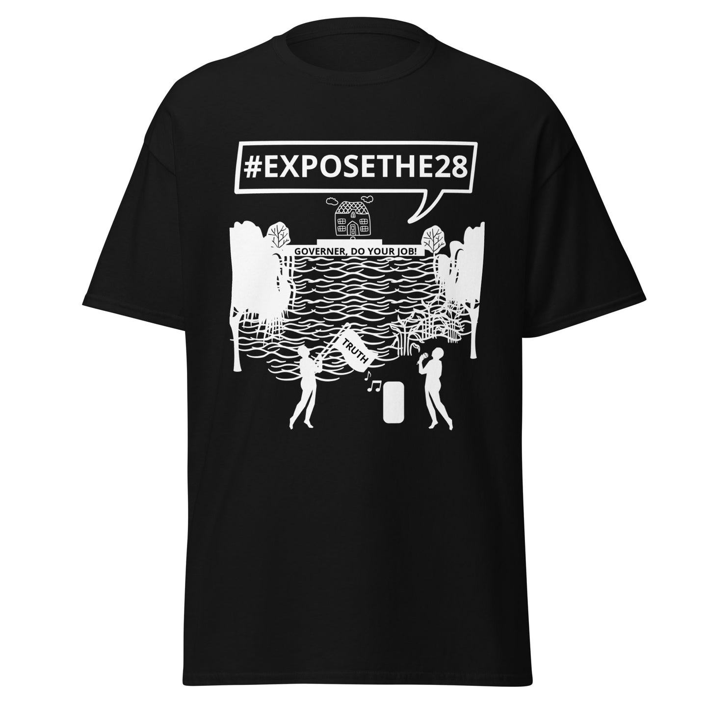 EXPOSETHE28 Men's classic tee