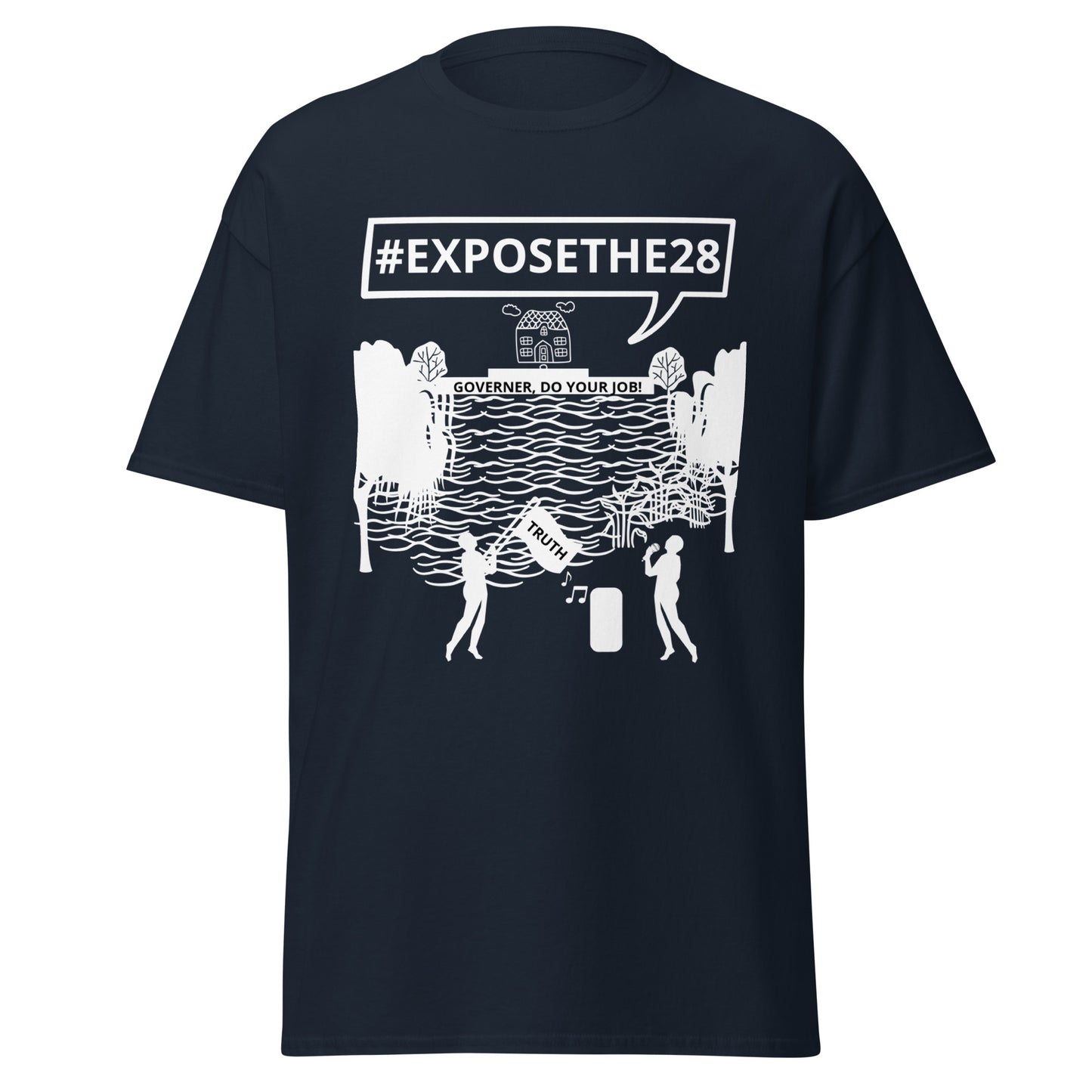 EXPOSETHE28 Men's classic tee