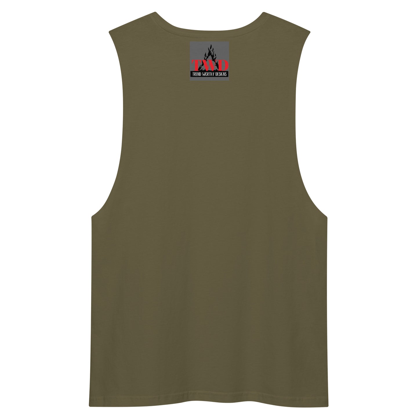 TWD PROTECT THE CHILDREN Men’s drop arm tank top