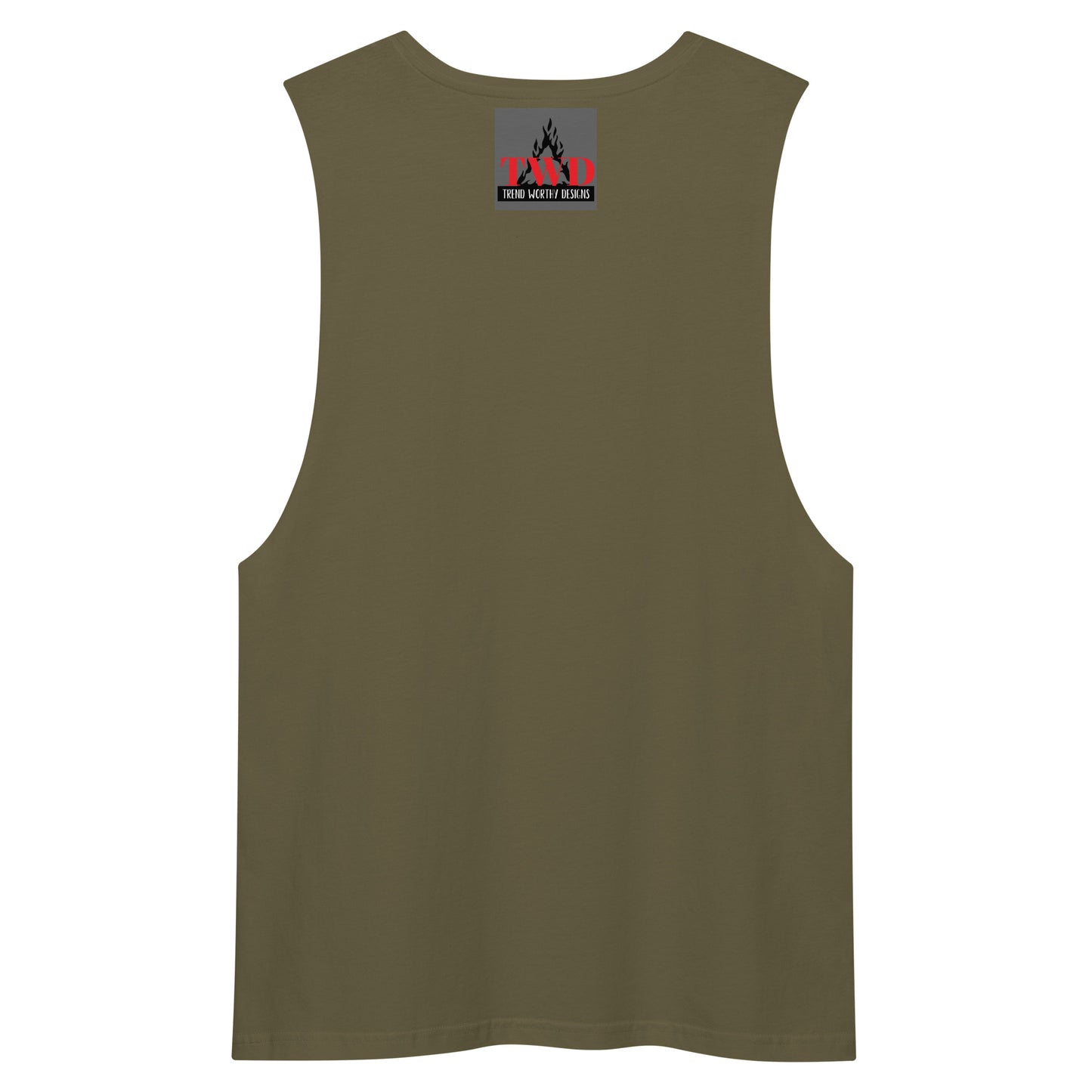 THE SOLUTION Men’s drop arm tank top