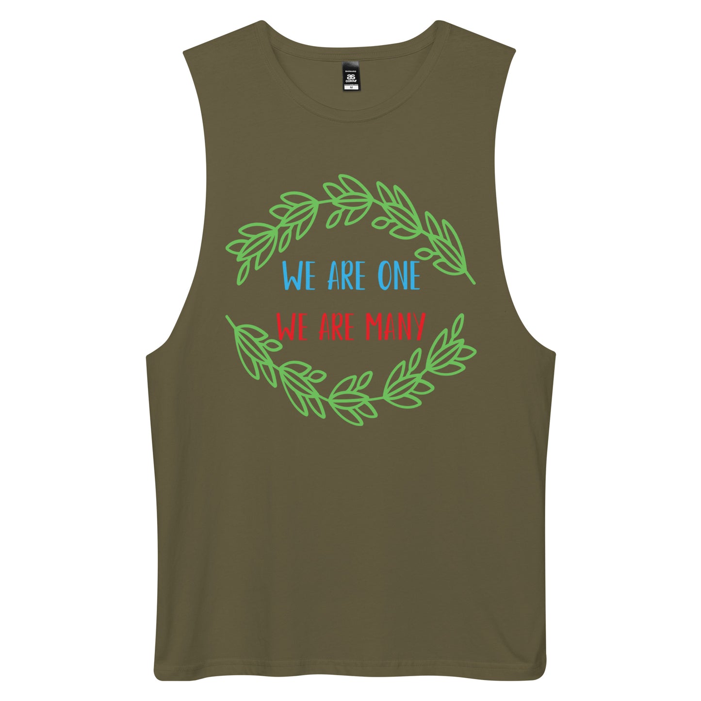TWD WE ARE ONE Men’s drop arm tank top