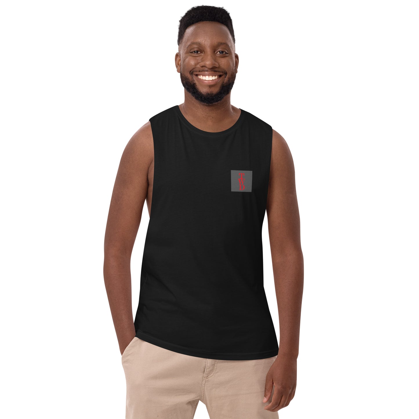 TWD Men’s drop arm tank top