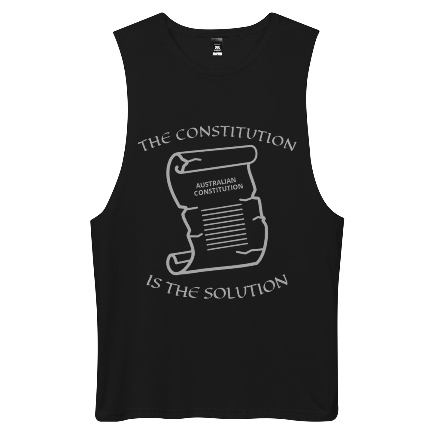THE SOLUTION Men’s drop arm tank top