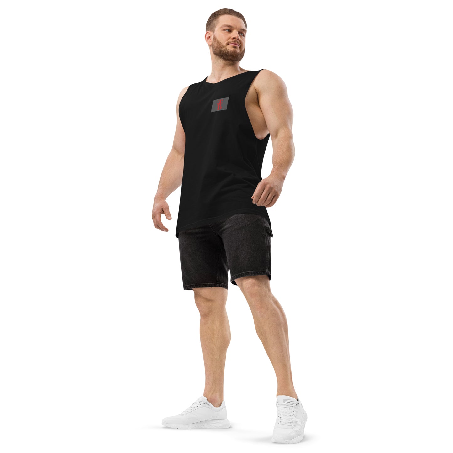 TWD Men’s drop arm tank top