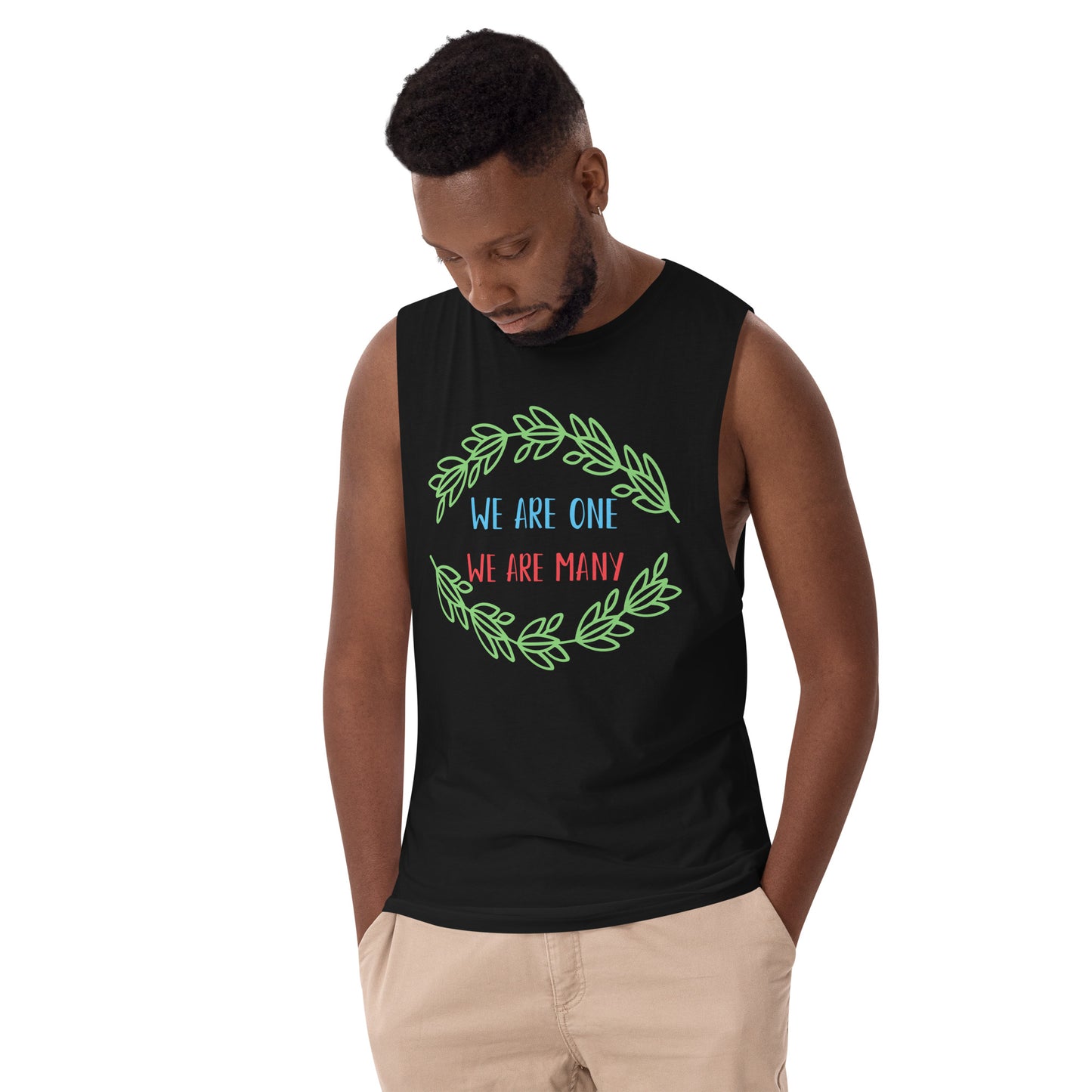 TWD WE ARE ONE Men’s drop arm tank top