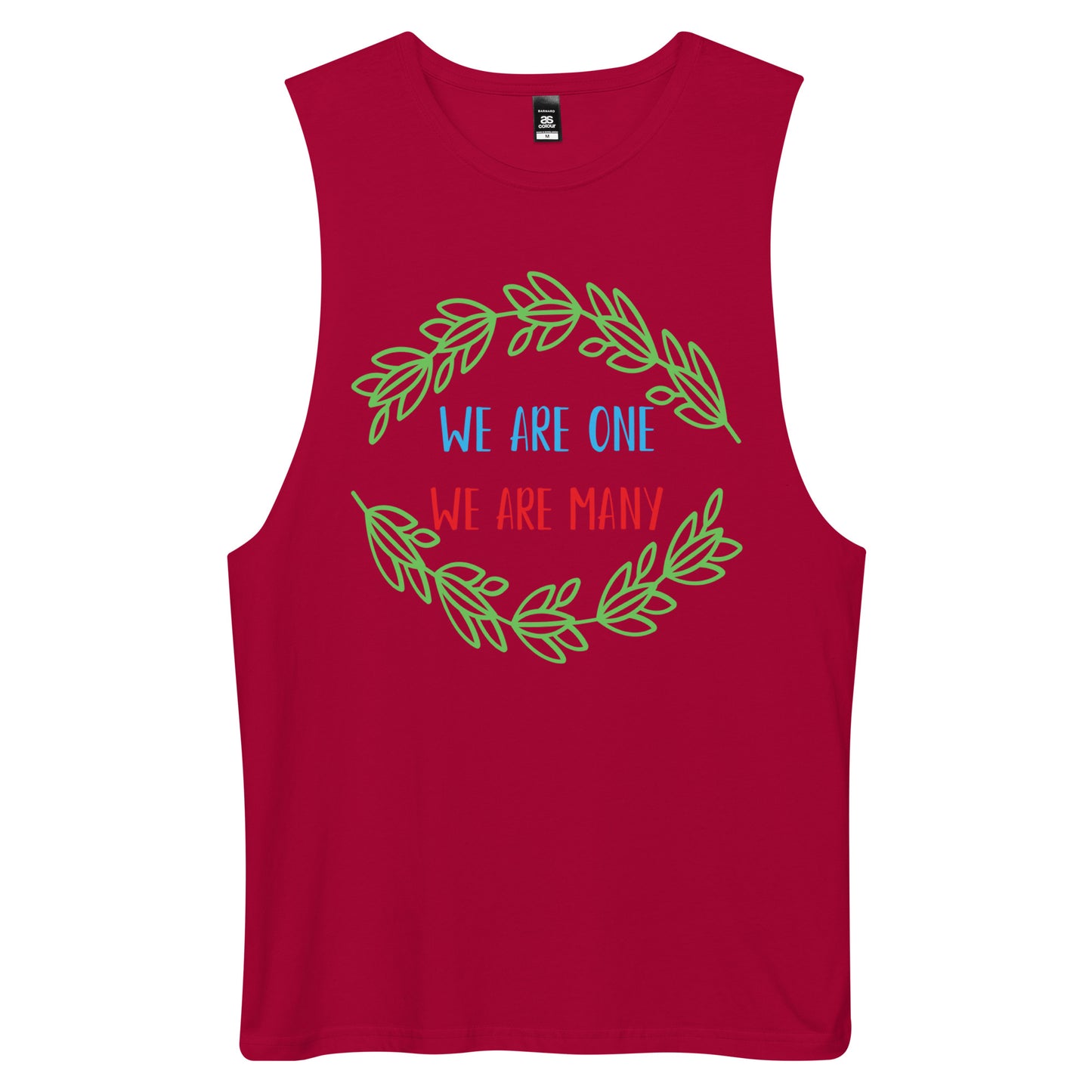 TWD WE ARE ONE Men’s drop arm tank top