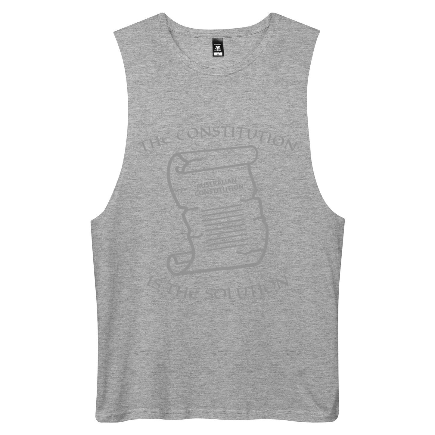 THE SOLUTION Men’s drop arm tank top