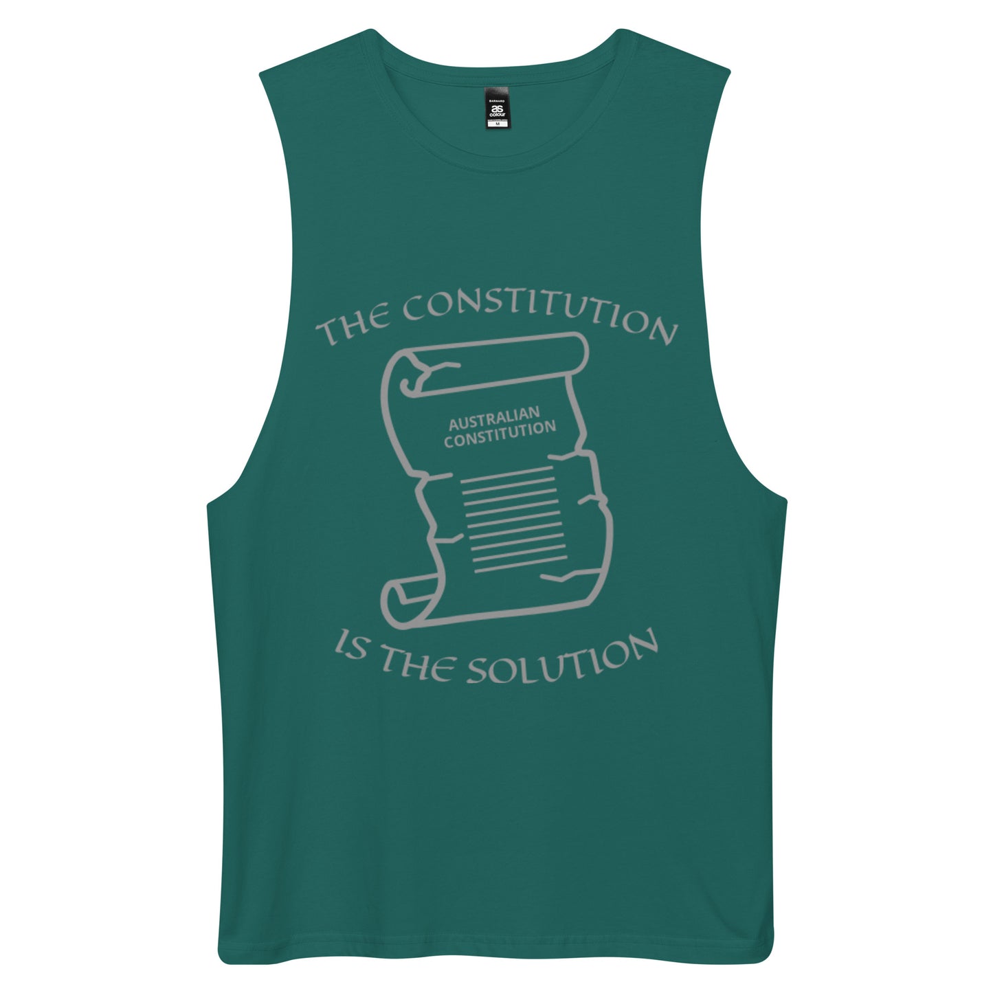 THE SOLUTION Men’s drop arm tank top