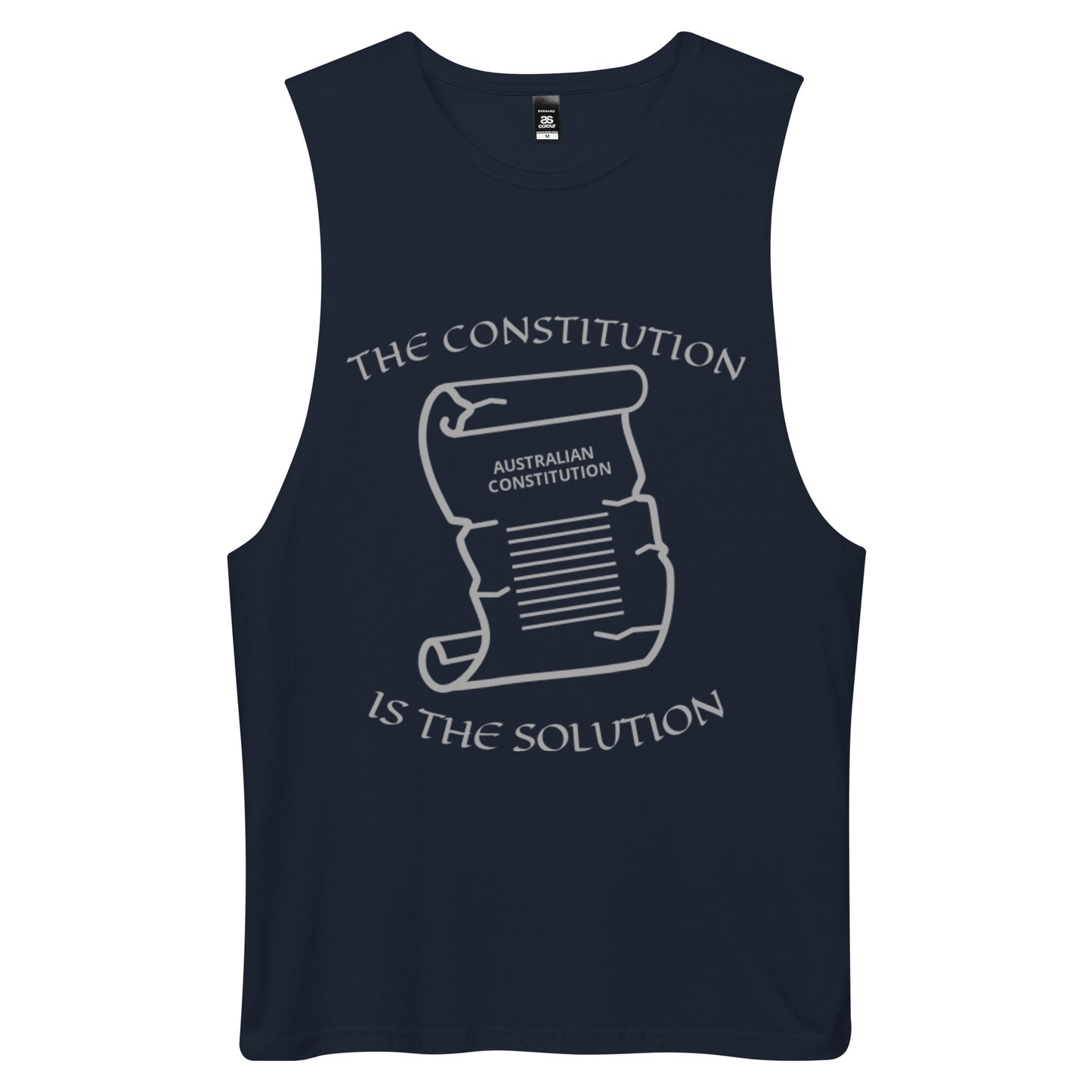 THE SOLUTION Men’s drop arm tank top