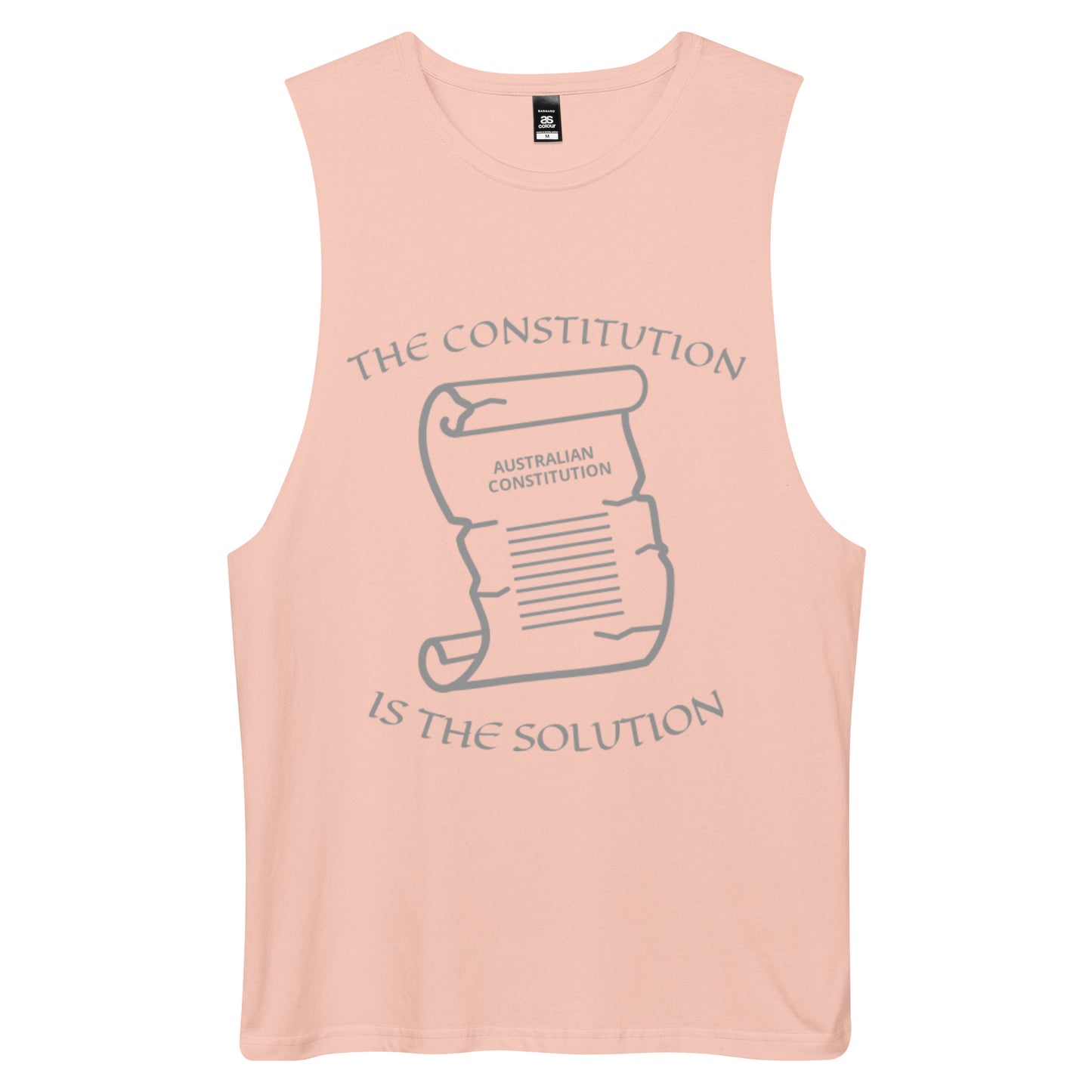 THE SOLUTION Men’s drop arm tank top