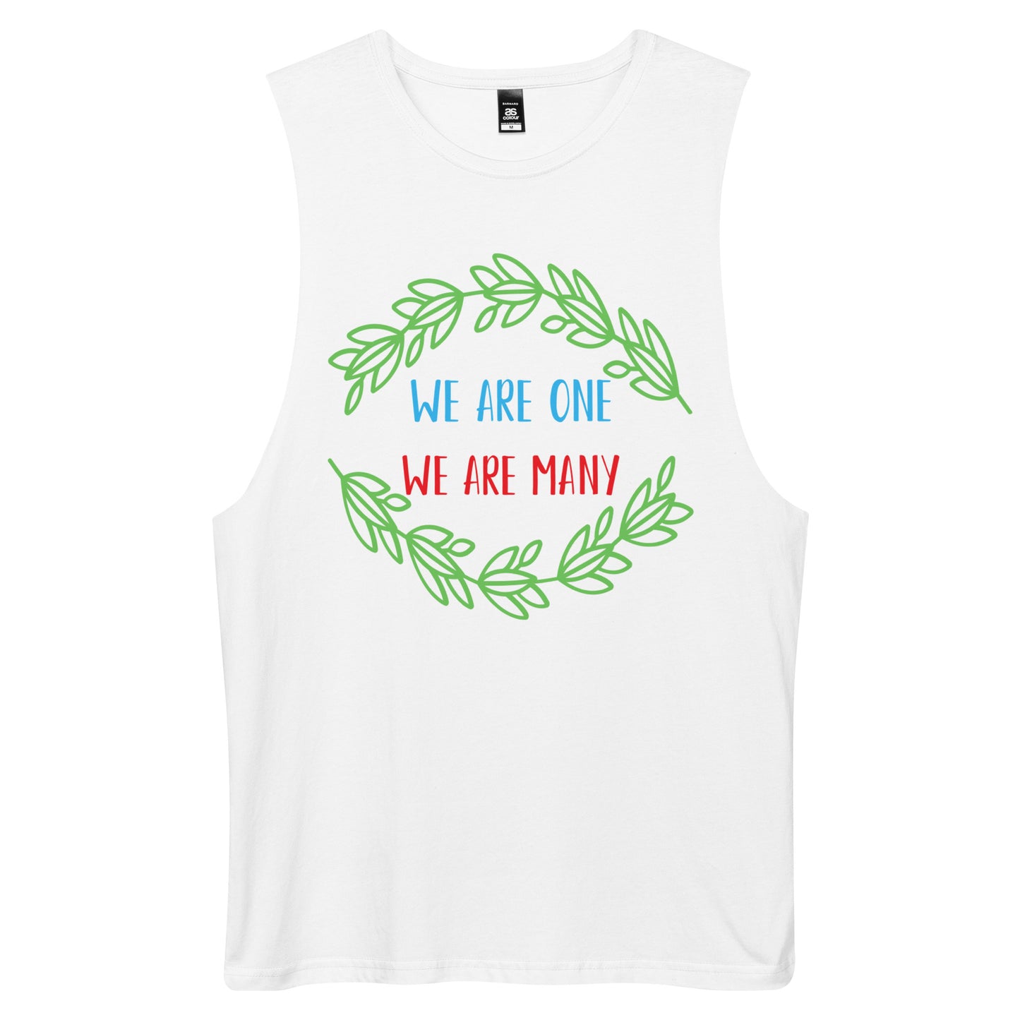 TWD WE ARE ONE Men’s drop arm tank top