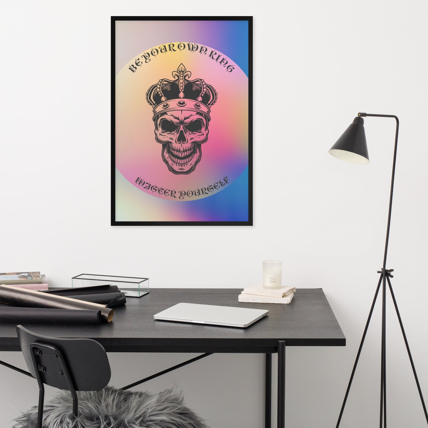 BYO KING Framed photo paper poster