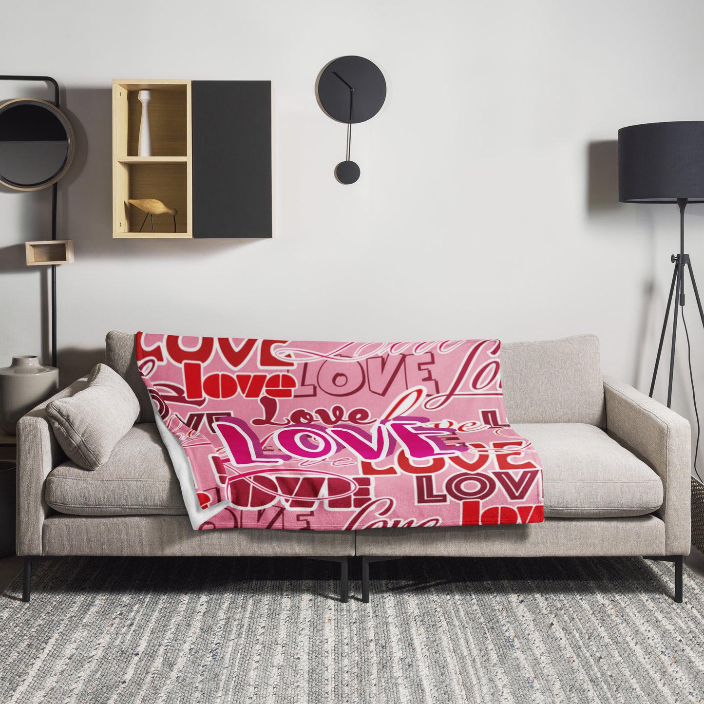 LOVE Throw Blanket