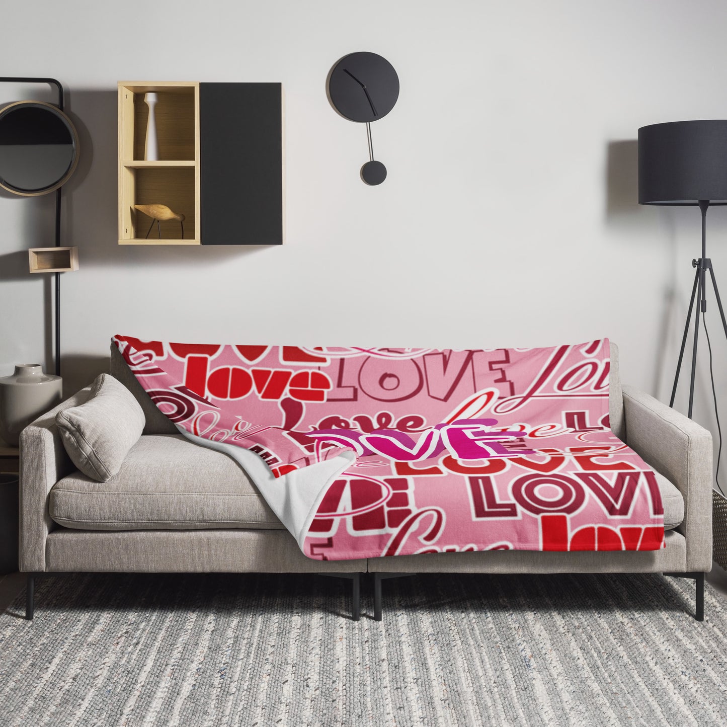 LOVE Throw Blanket