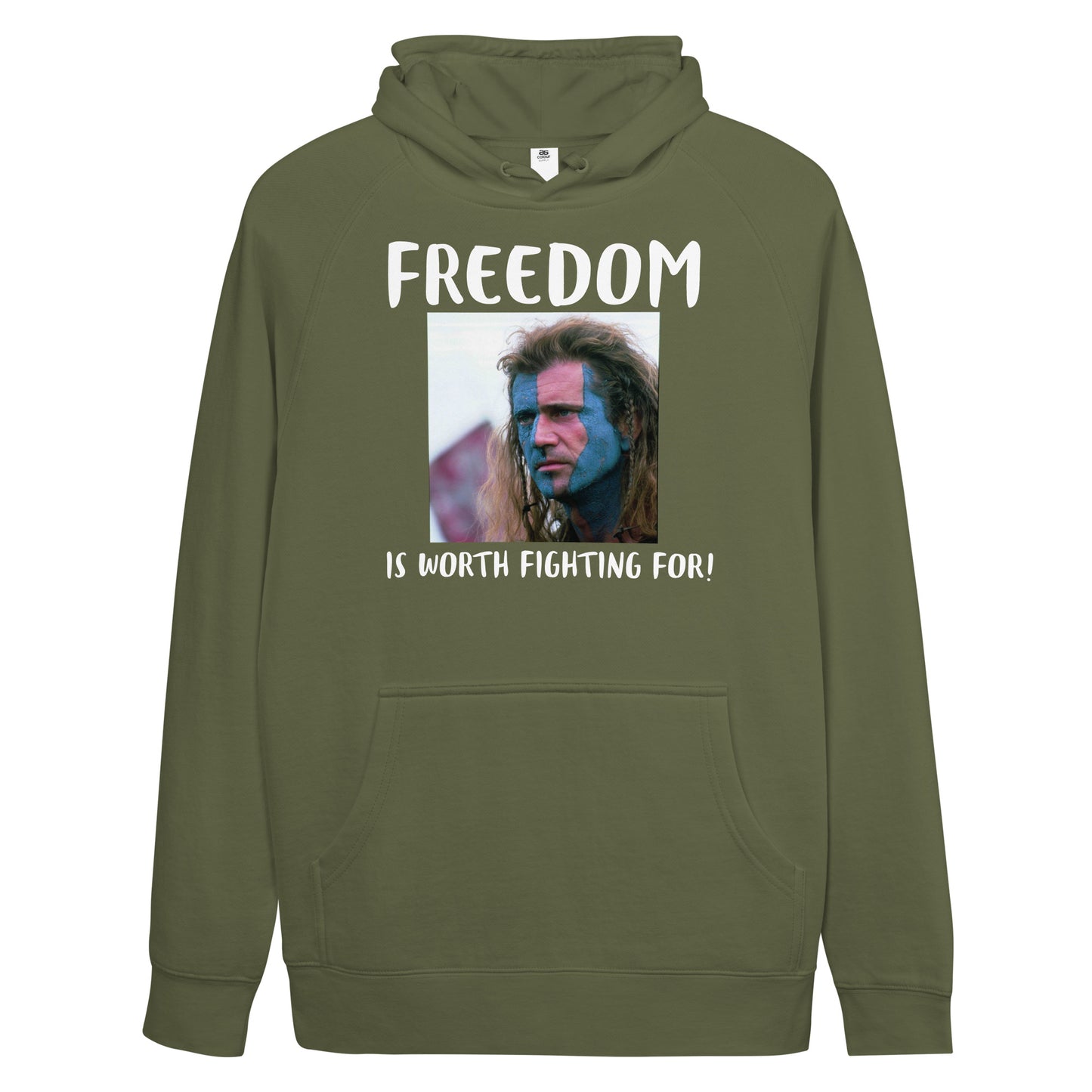 FREEDOM IS Unisex kangaroo pocket hoodie