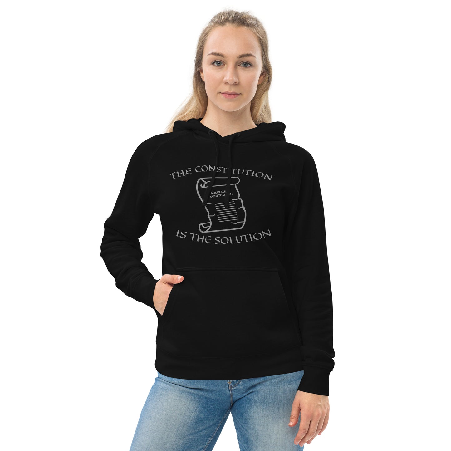 THE SOLUTION Unisex kangaroo pocket hoodie