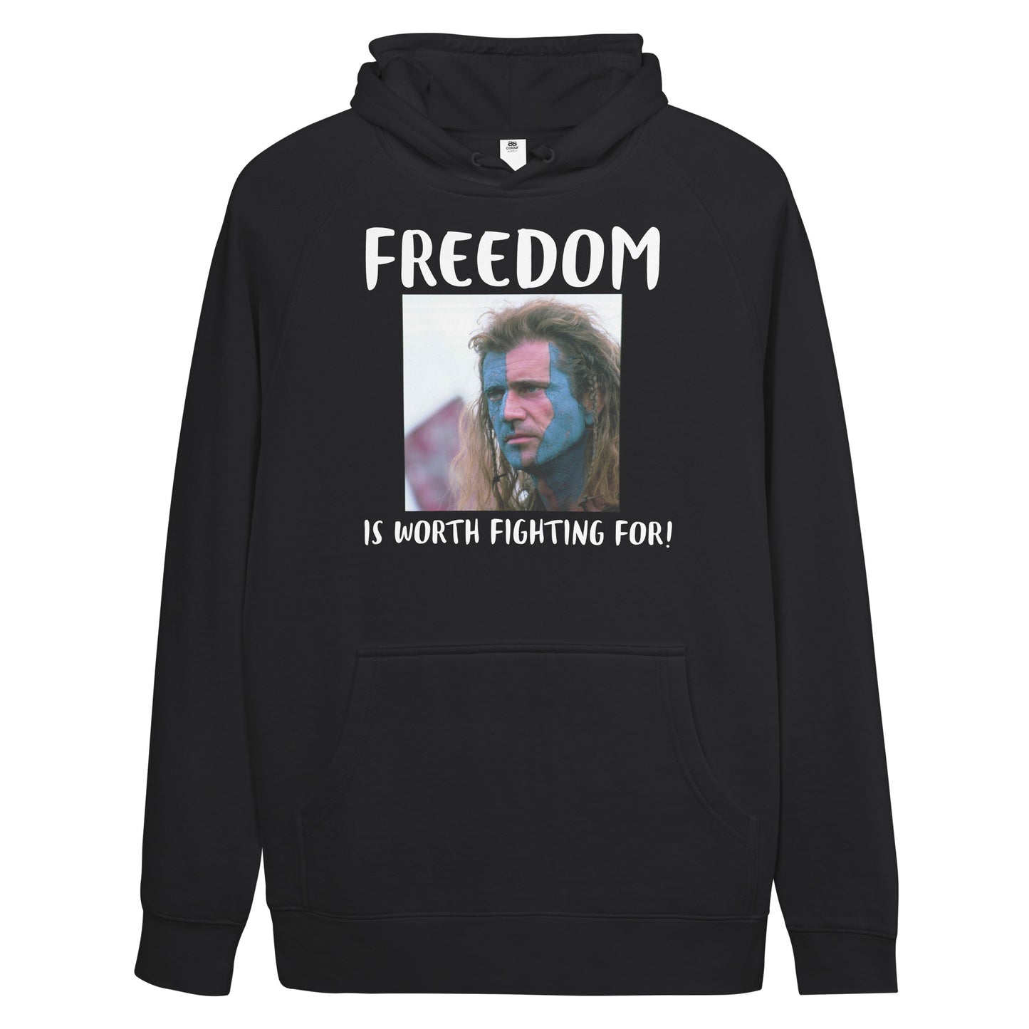 FREEDOM IS Unisex kangaroo pocket hoodie
