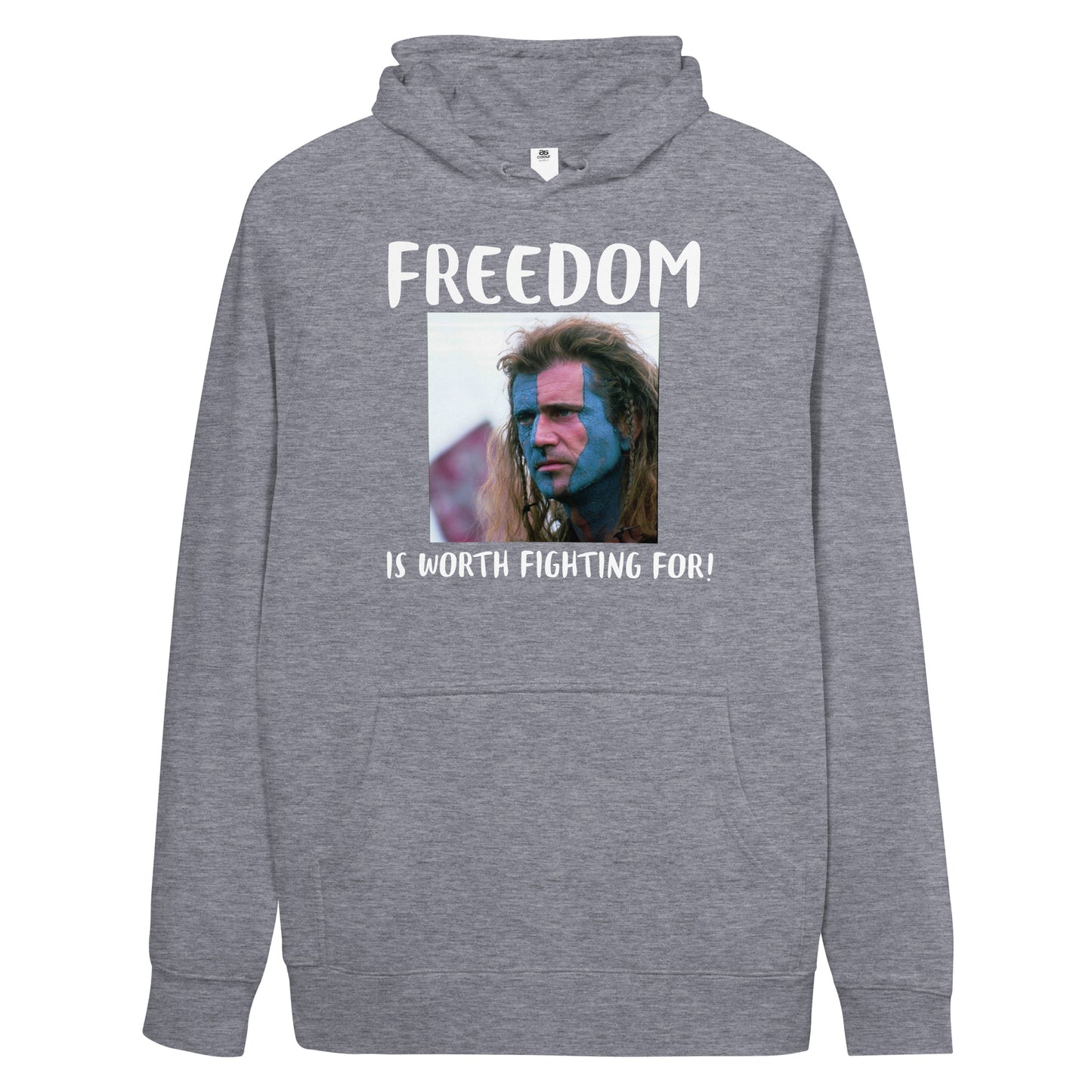 FREEDOM IS Unisex kangaroo pocket hoodie
