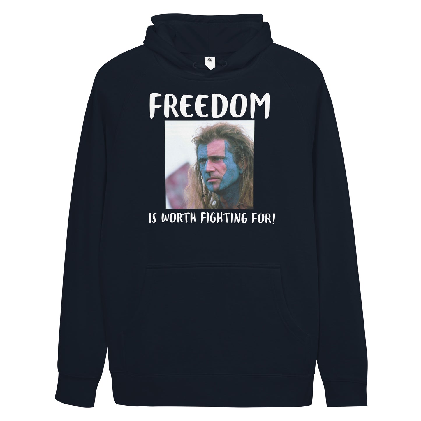 FREEDOM IS Unisex kangaroo pocket hoodie