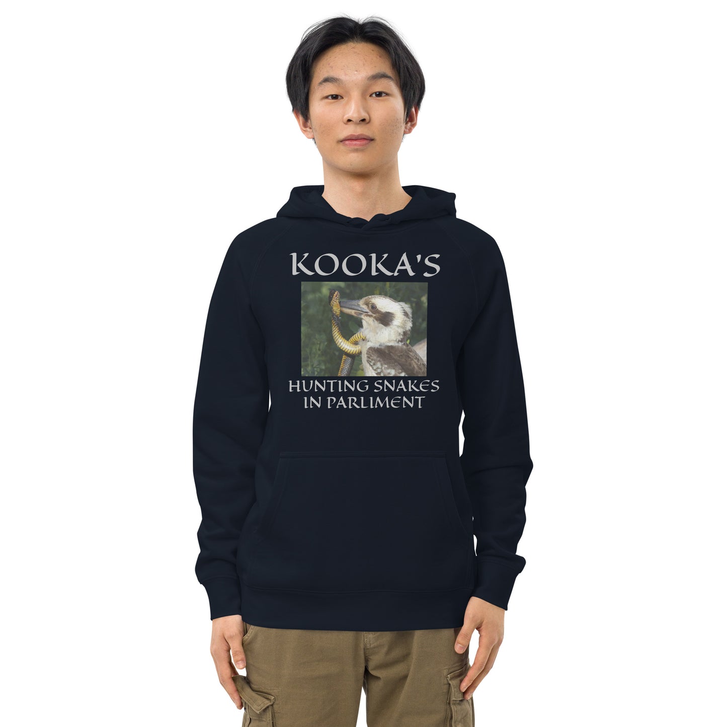 KOOKA'S Unisex kangaroo pocket hoodie
