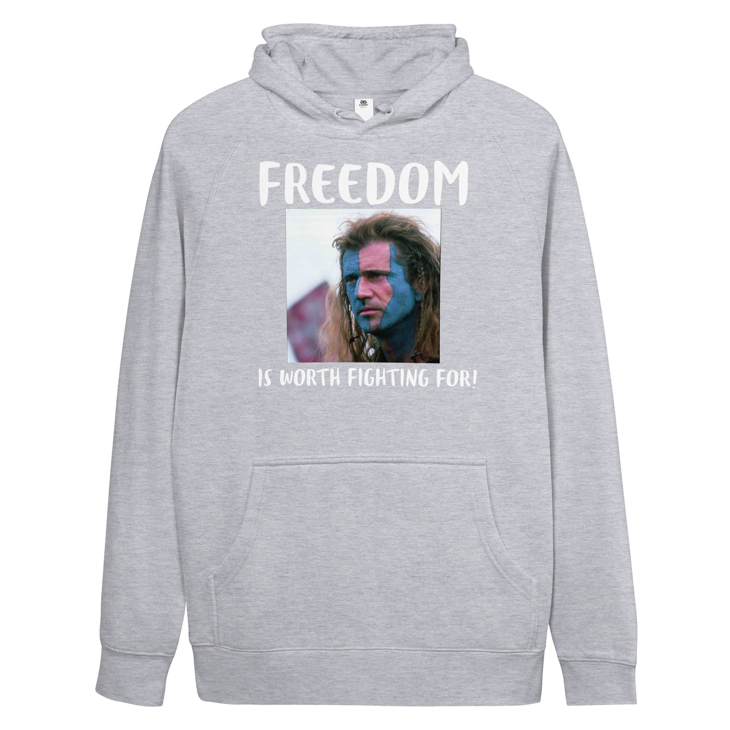FREEDOM IS Unisex kangaroo pocket hoodie