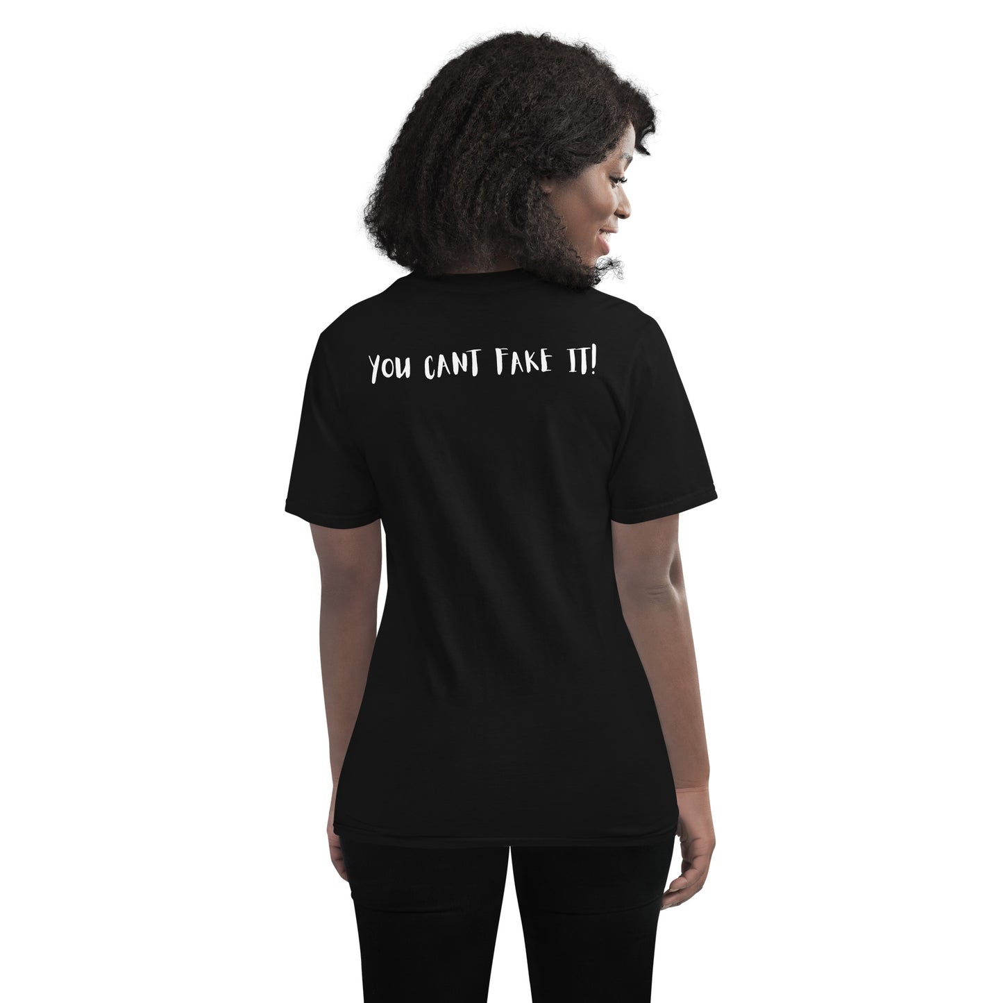 TWD YOU CANT FAKE IT protest wear Short-Sleeve T-Shirt