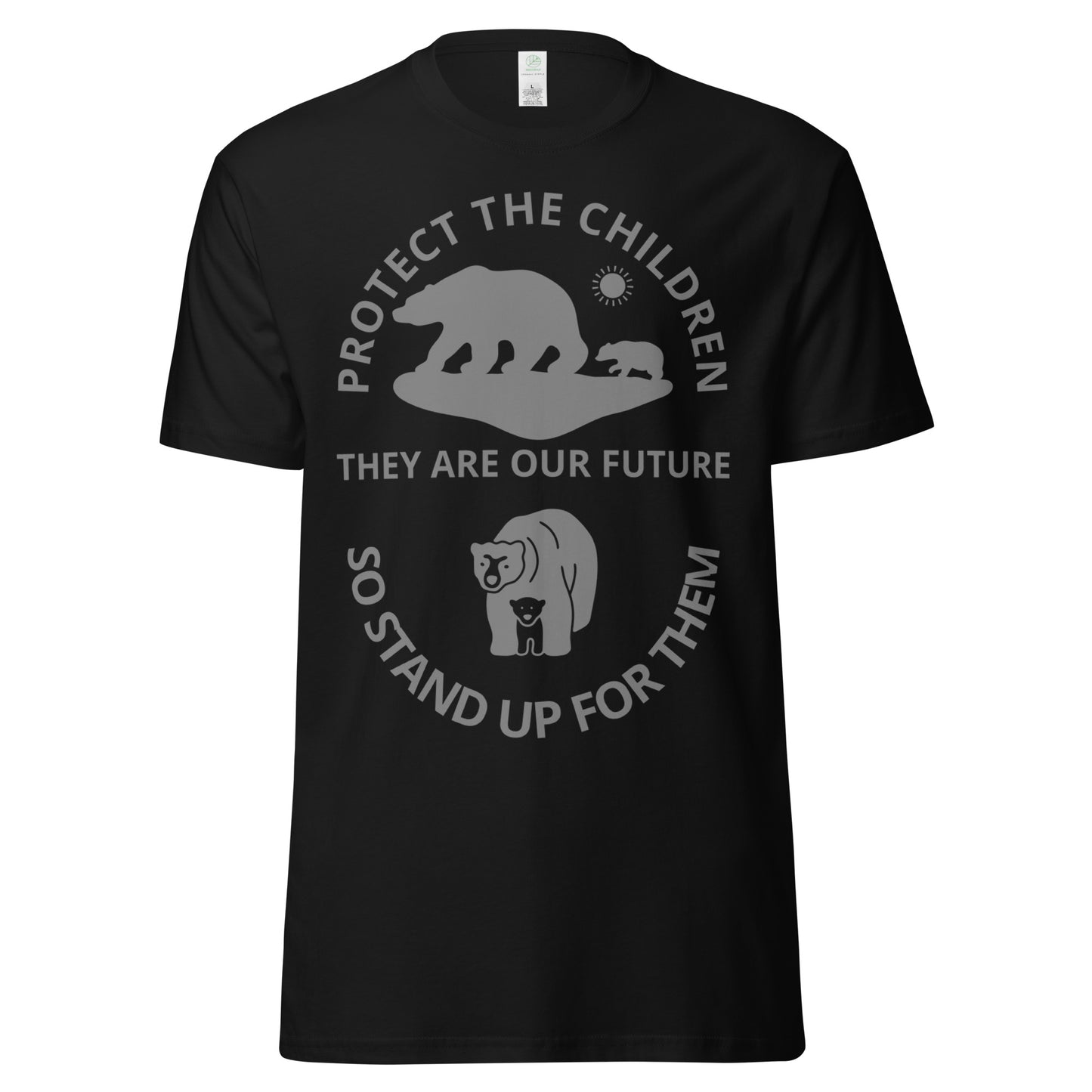 TWD PROTECT THE CHILDREN Unisex organic cotton tee