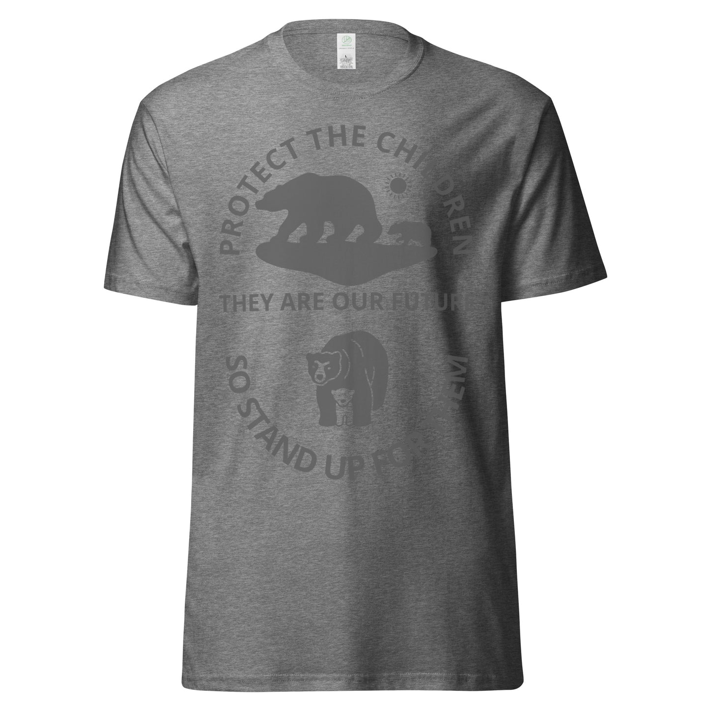 TWD PROTECT THE CHILDREN Unisex organic cotton tee