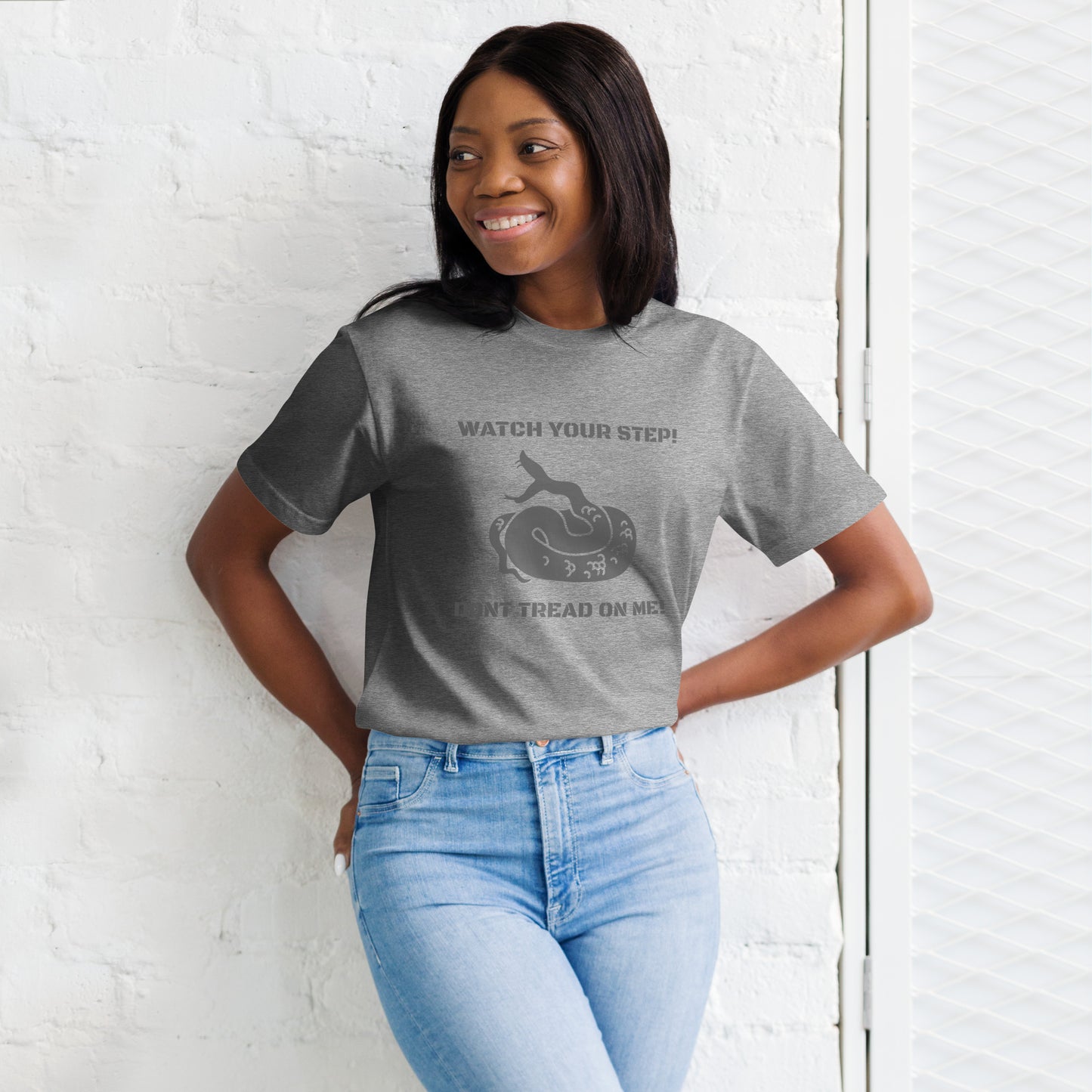 TWD DONT TREAD Unisex organic cotton tee