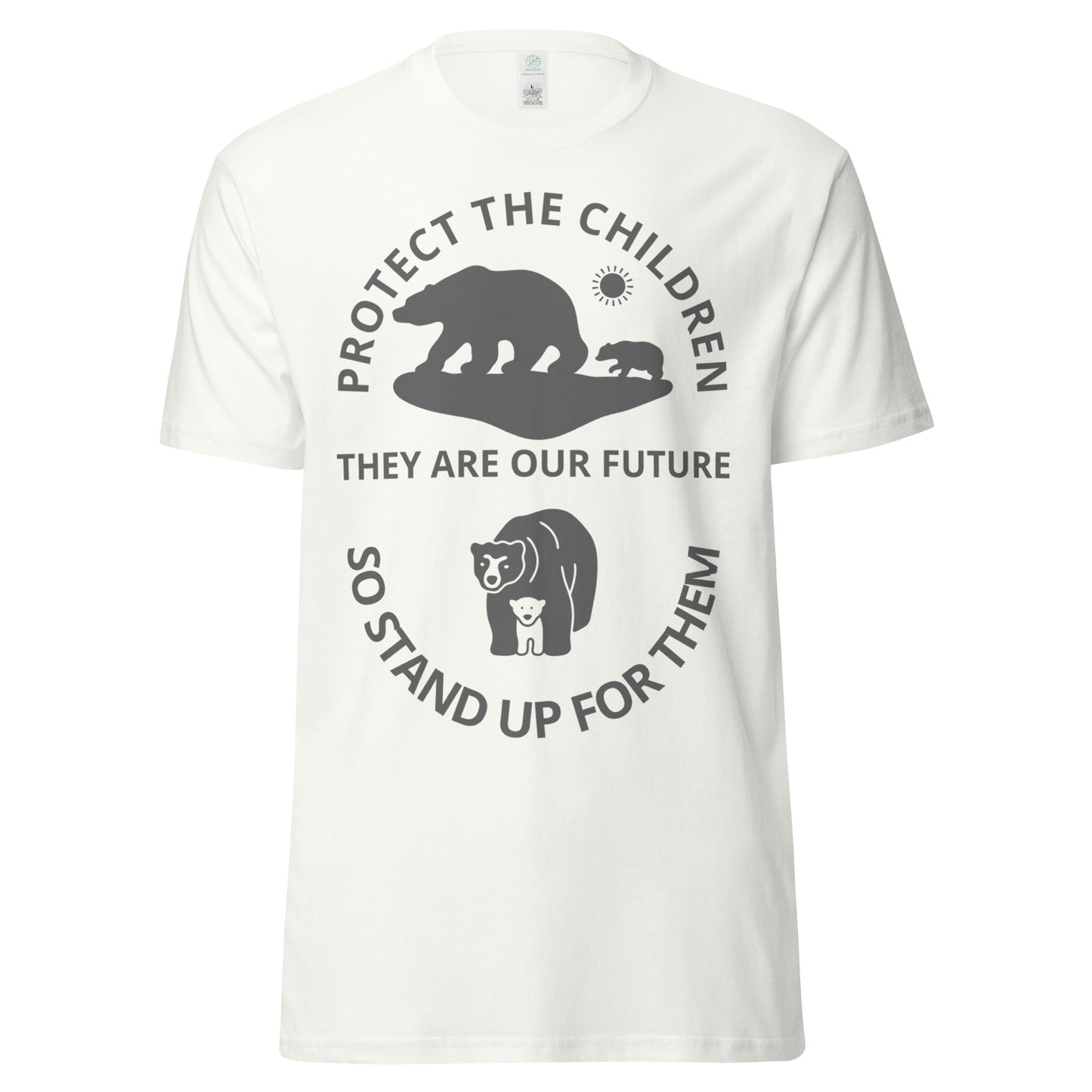 TWD PROTECT THE CHILDREN Unisex organic cotton tee