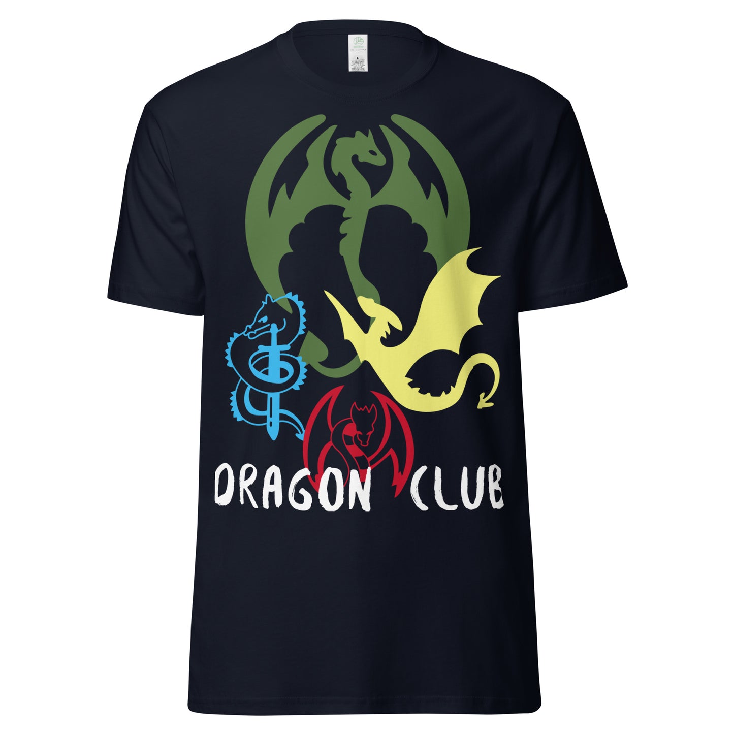TWD DRAGON CLUB WOF Unisex organic cotton tee