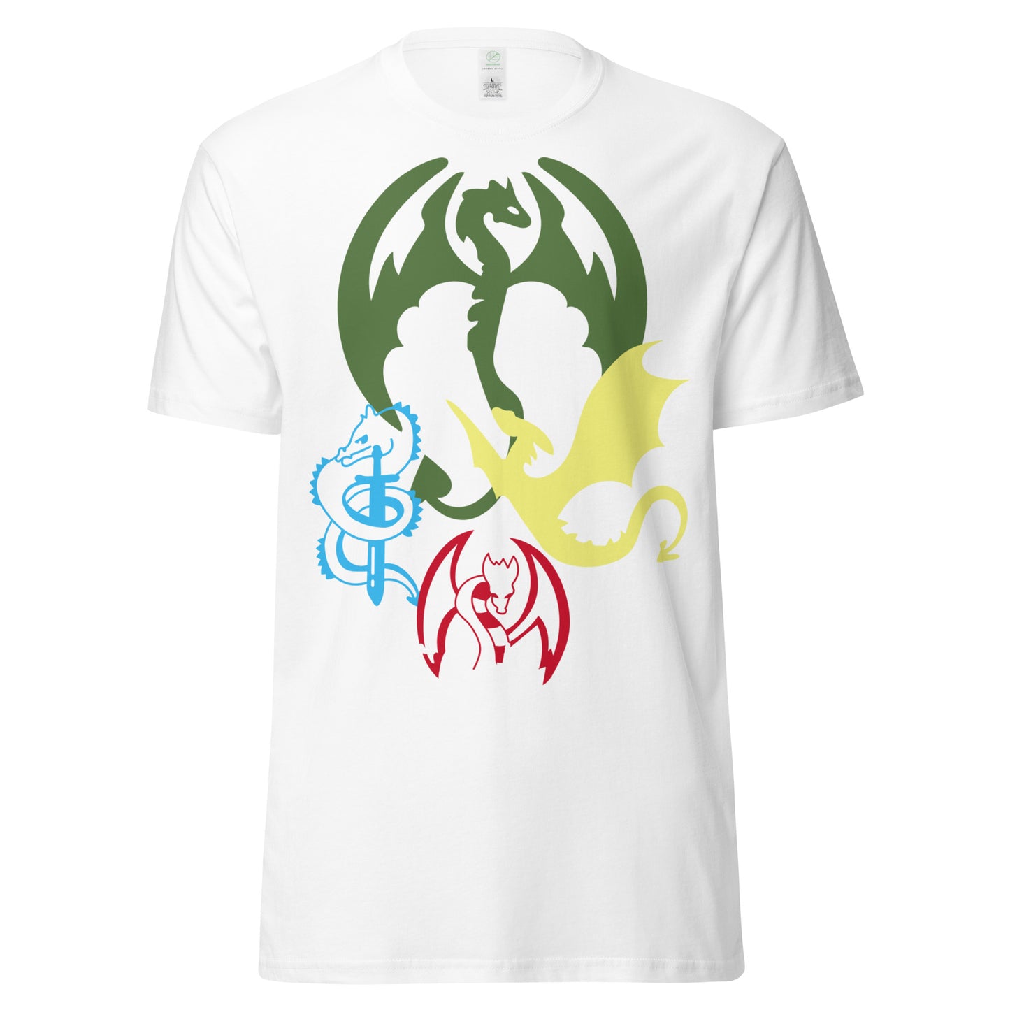 TWD DRAGON CLUB WOF Unisex organic cotton tee