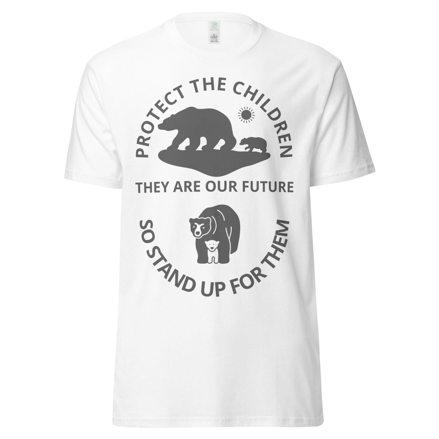 TWD PROTECT THE CHILDREN Unisex organic cotton tee