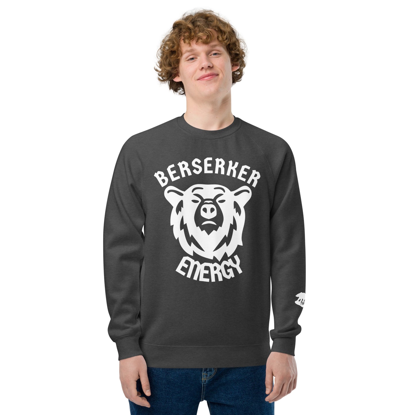 TWD BERSERKER ENERGY Unisex raglan sweatshirt
