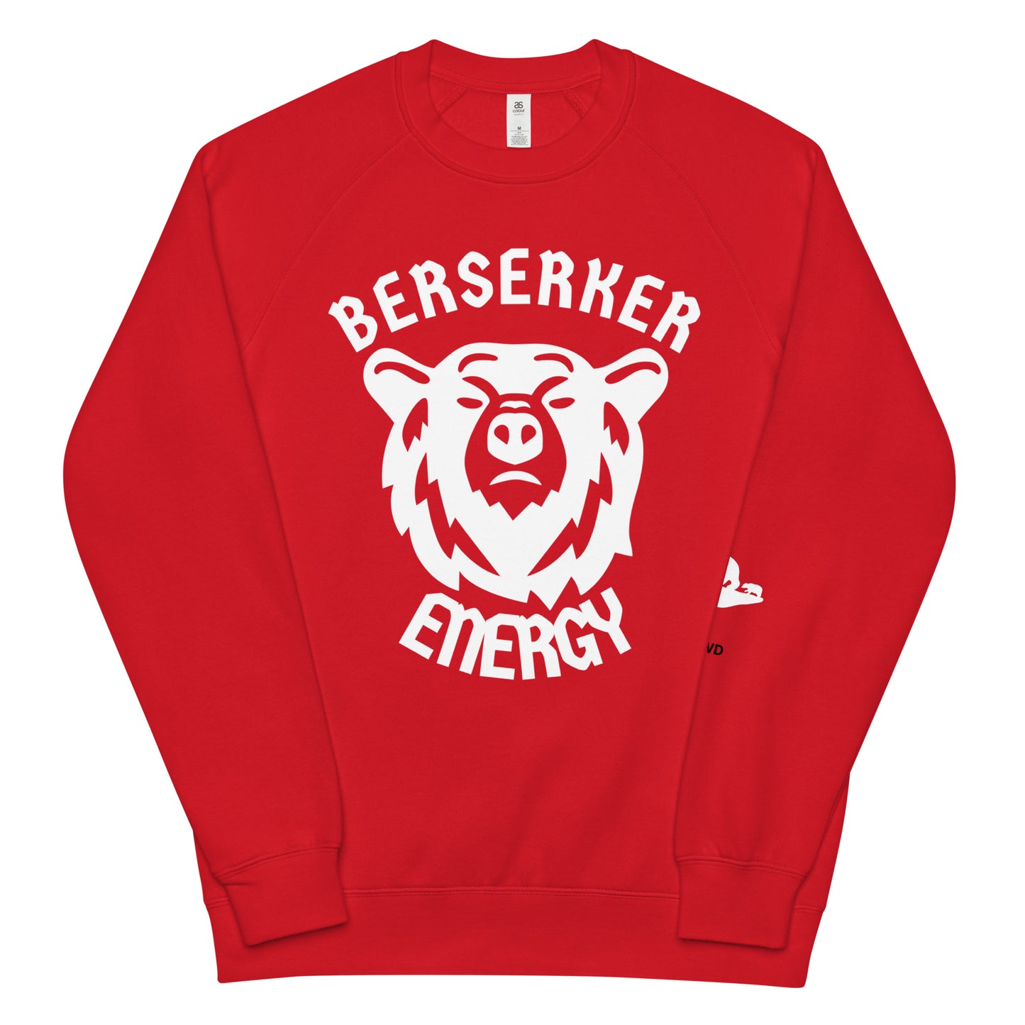 TWD BERSERKER ENERGY Unisex raglan sweatshirt