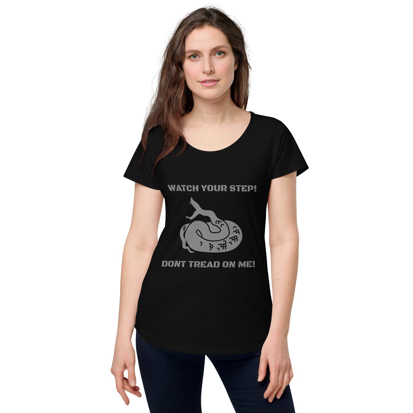 TWD DONT TREAD Women’s round neck tee